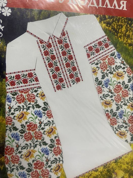 Схеми вишивок сорочки жіночі