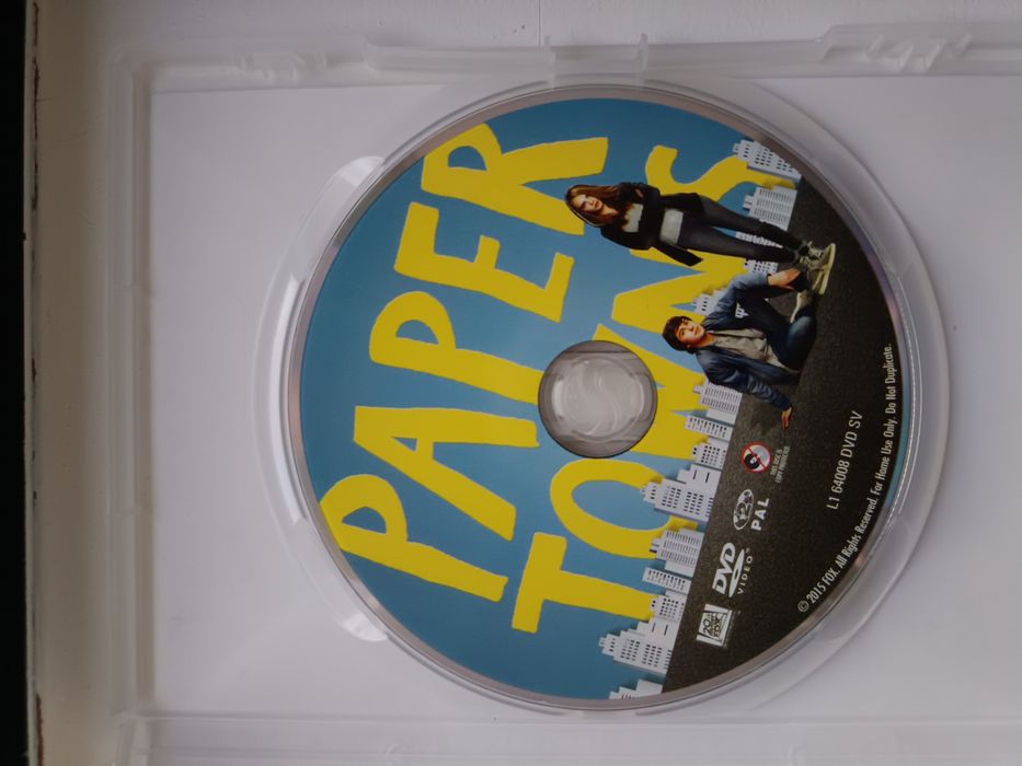 DVD cidades de papel