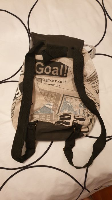 Mochila Handmade forrada c/ bolsas