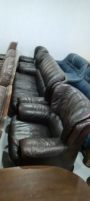 Диван шкіряний з нідерландів