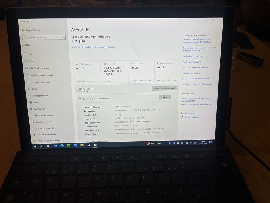 Microsoft Surface Pro 4