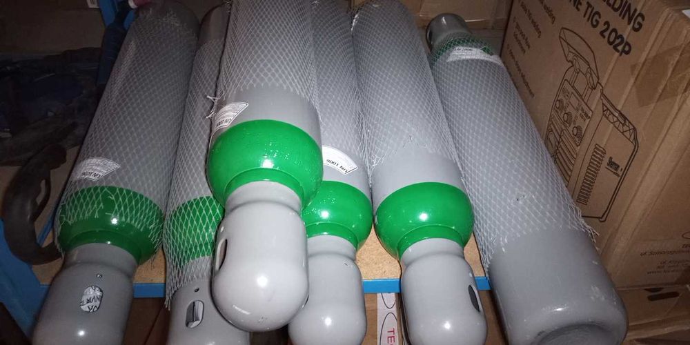 Argon garrafas de gas argon, argon/co2, nitrogenio de 8 e 10 litros