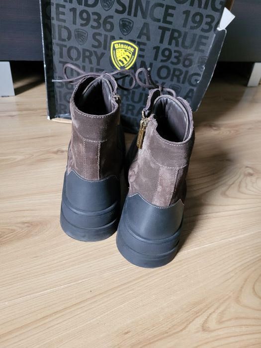 Blauer Iuka botki sznurowane 45