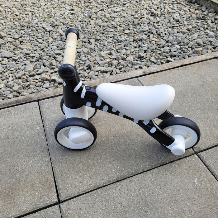 Rowerek 3-kołowy biegowy jeździk ECOTOYS czarny