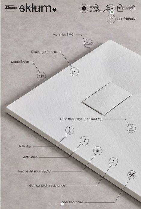 Base de duche | SKLUM