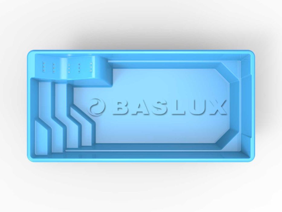 Basen ogrodowy wkopywany 7,00x3,50x1,50 komplet PRODUCENT gwarancja