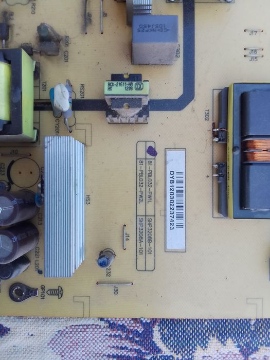 Плати блока живлення телевізора Thomson 32D12