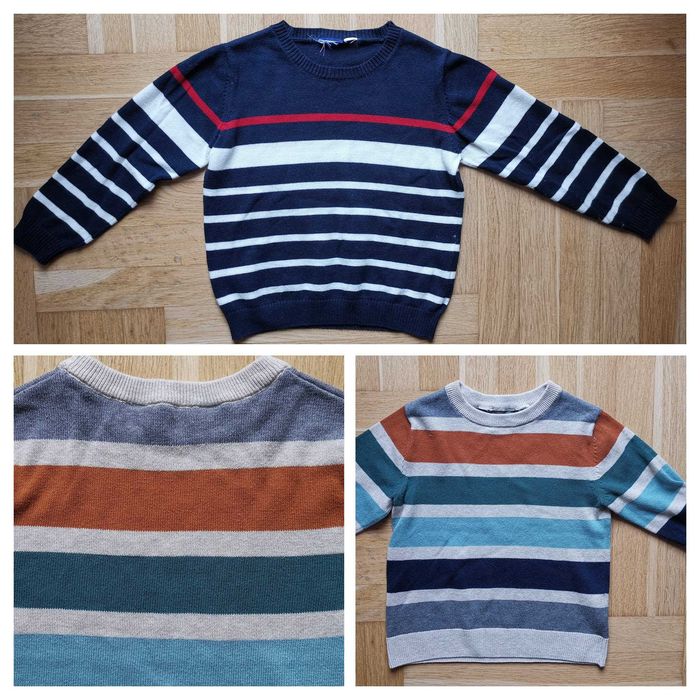 H&M 2 swetry Lupilu 98/104 sweter ciepły