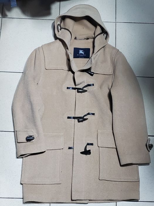 Burberry вовняне пальто-дафлкот