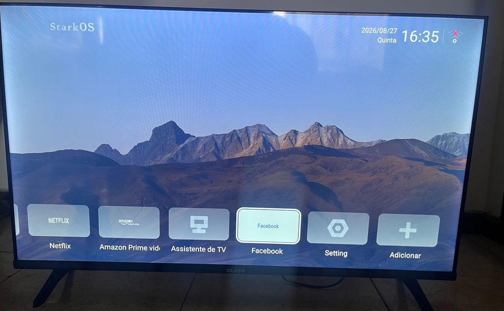 Smart tv Silver 40” polegadas