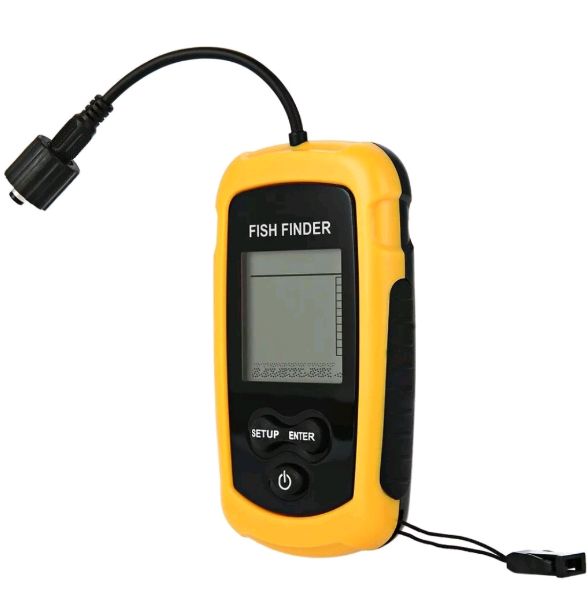 Aparelho para pesca / Detecta profundidade e localiza peixes (Novo)