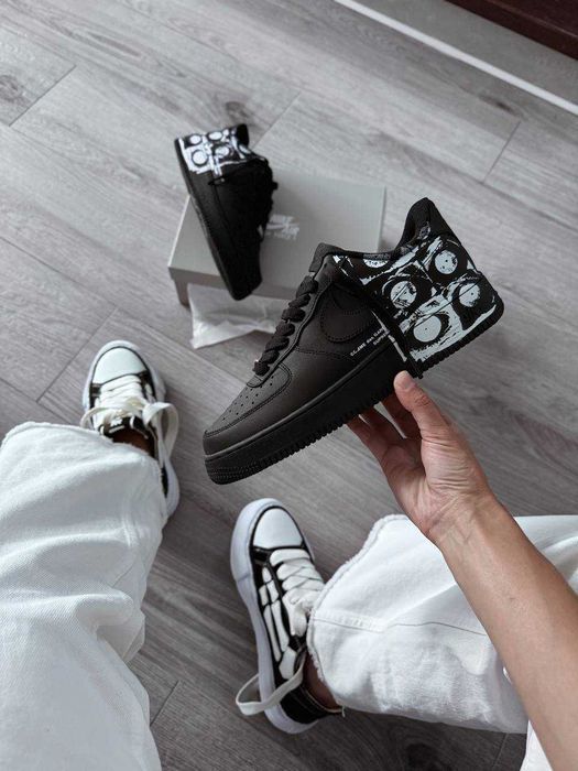 Кросівки Nike Air Force 1 Low х  Comme des Garçons Supreme premium