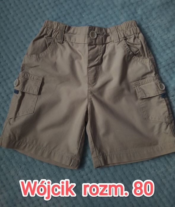 Wójcik, Krótkie spodnie, bojówki, chłopiec rozm 80