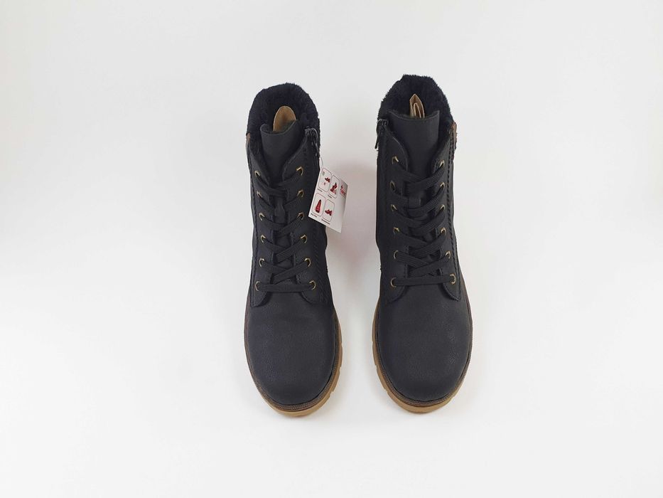 Жіночі черевики Rieker 40 25.5 см 9 US чорні