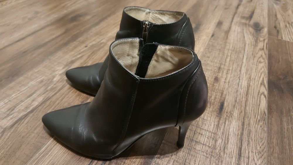 Botki skórkowe nieocieplane