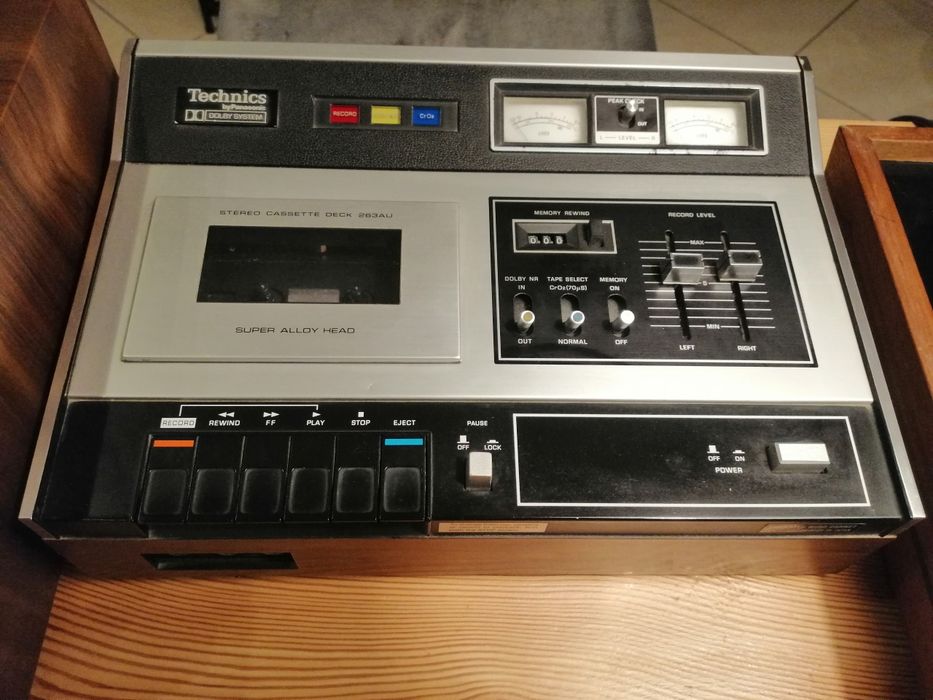 Zestaw vintage audio 100 procent sprawny