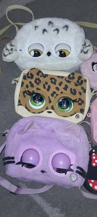 Весь лот Сумочки, spin master, purse pets, інтерактивна сумочка