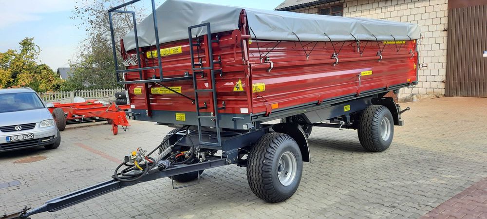 OKAZJA, PROMOCJA Przyczepa dwuosiowa 8T Paletowa TECHMONT
