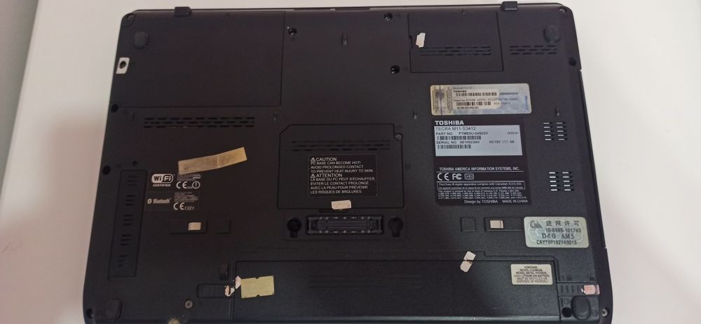 Ноутбук Toshiba TECRA I3  8Gb 128Gb SSD