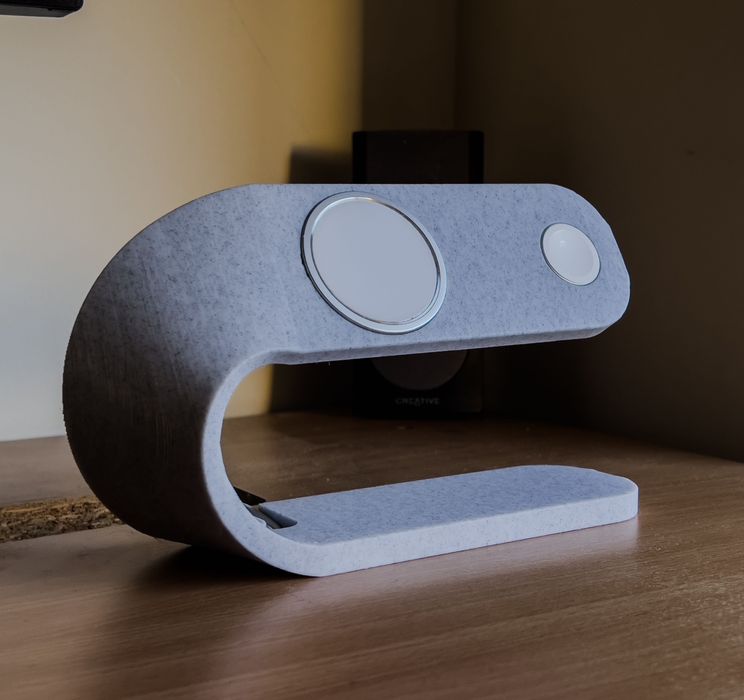 Estação Carregamento Magsafe para iPhone/Apple Watch (Charging Dock)