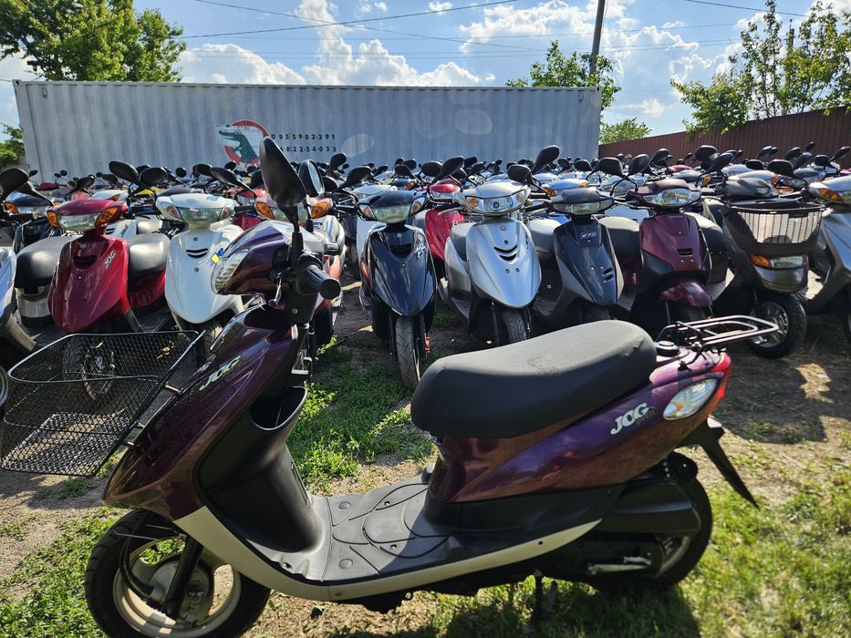 СТОКМОТО Yamaha Jog 39ZR без пробега по Украине с контейнера из Японии Супер отличное состояние 39zr супер джог ДОСТАВКА стокмото