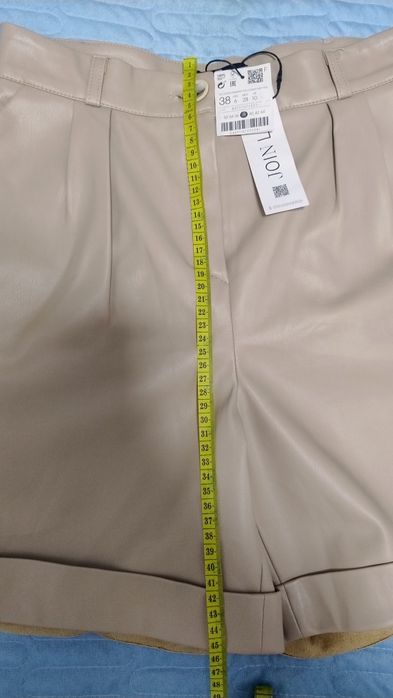 Шорти з екошкіри