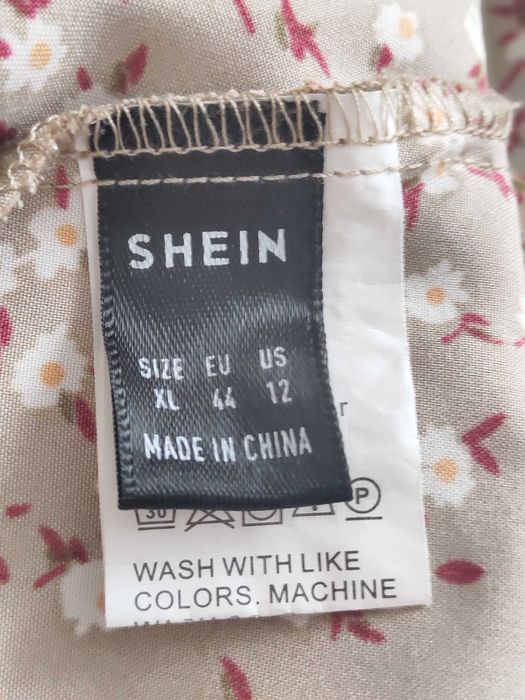 Літня сукня бренду Shein розміру ХЛ.