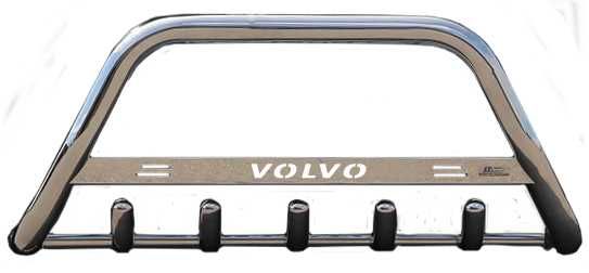 Кенгурятник з нержавійки – Volkswagen Amarok, Ford Ranger, Isuzu D-Max