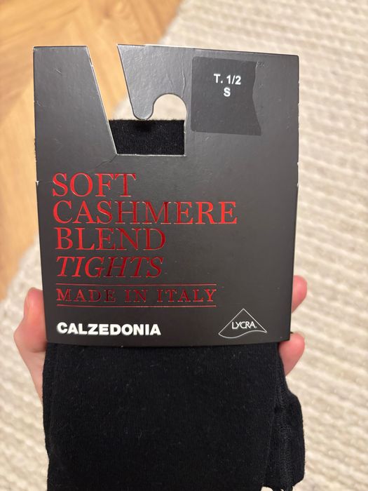 Grube rajstopy z kaszmirem Calzedonia