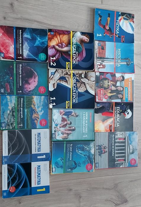 Podręczniki klasa 1 liceum i technikum