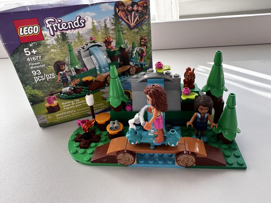 Lego Friends 41679 Будиночок в лісі + Lego Friends 41677 Водоспад