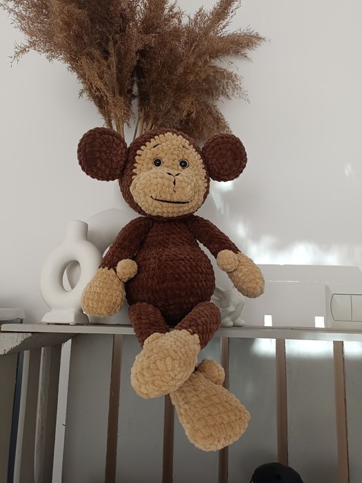 Małpka na szydełku