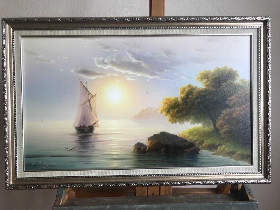 «Ранок» — 35×60 см, полотно, олія, 2025 р. Армен Манукян
