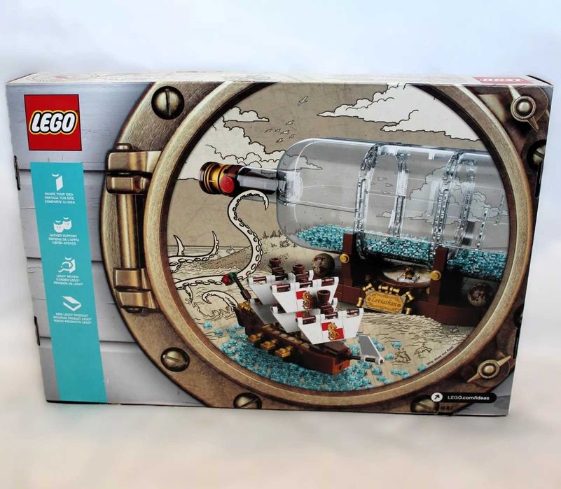 LEGO Ideas 21313 - Statek w butelce