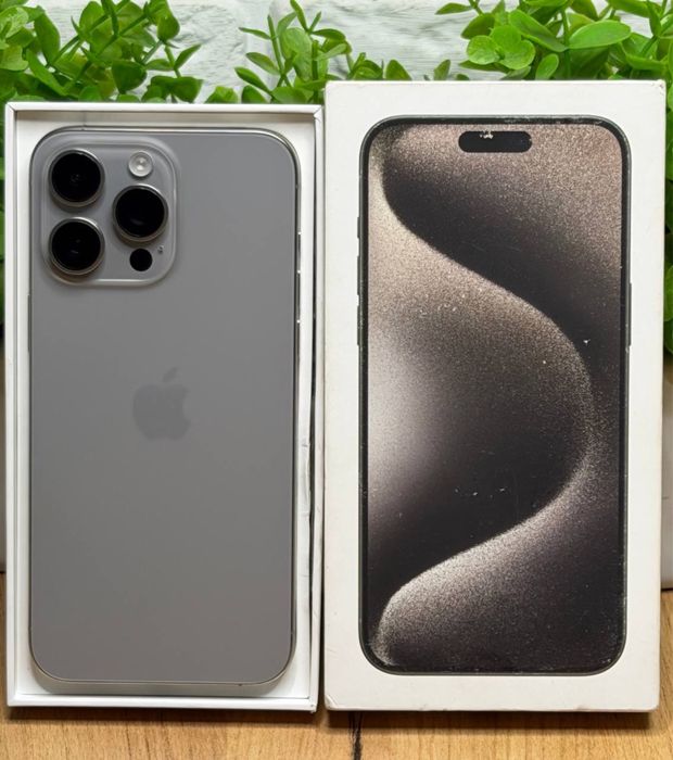 Iphone 15 Pro Max 256GB Natural Titanium 
