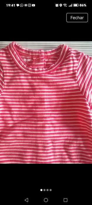 Babygrow bebé 1 mês
