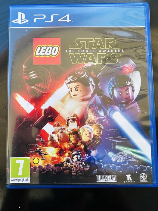 LEGO Star Wars The Force Awakens PS4 Rey, Finn, Kylo Ren e BB-8