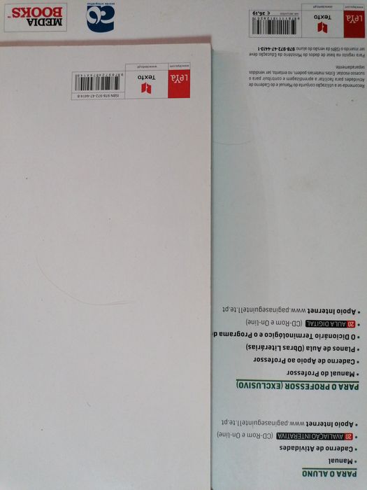 Manual e Caderno de Atividades de Português "Página seguinte" 11 ano