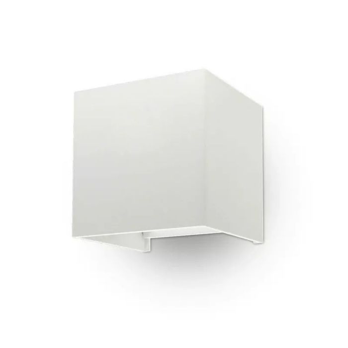 Kinkiet ścienny zewnętrzny V-TAC biały LED 5W 4000K 700lm IP65 wym: 10 x 10 x 10 cm aluminium - 1 szt.