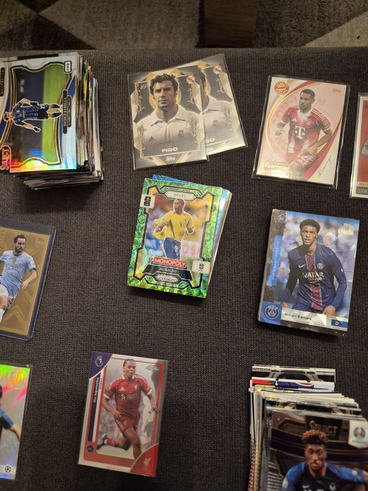 Karty piłkarskie topps I panini