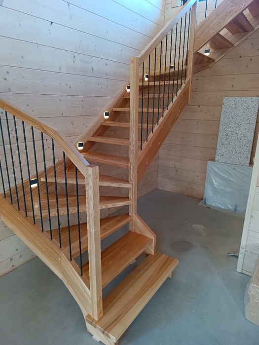 Schody drewniane Lublin Świdnik Pulawy  Opole lubelskie i okolice