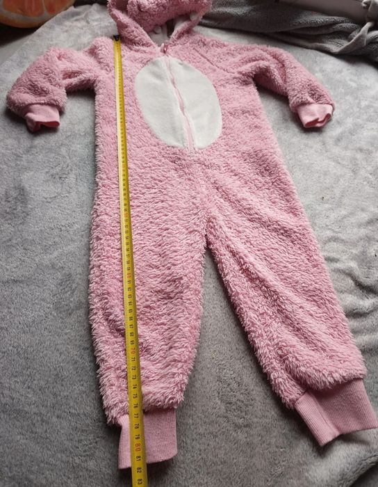 Strój karnawałowy, przebranie halloween, kostium hipopotam 98