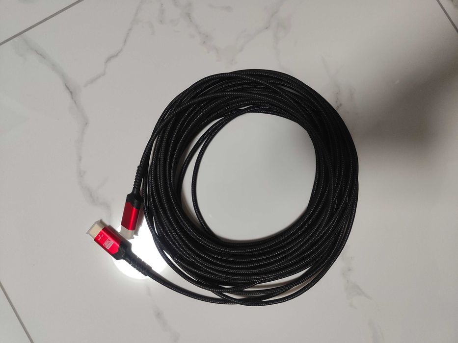 Jsaux Kabel Hdmi 8K 15 m – Hdmi 2.1 Highspeed Ethernet 48 Gbit/s