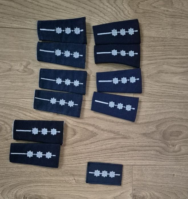 Pagony granatowe Policja Starszy Aspirant