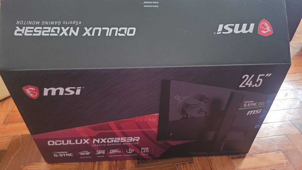 Monitor MSI Oculux NXG253R