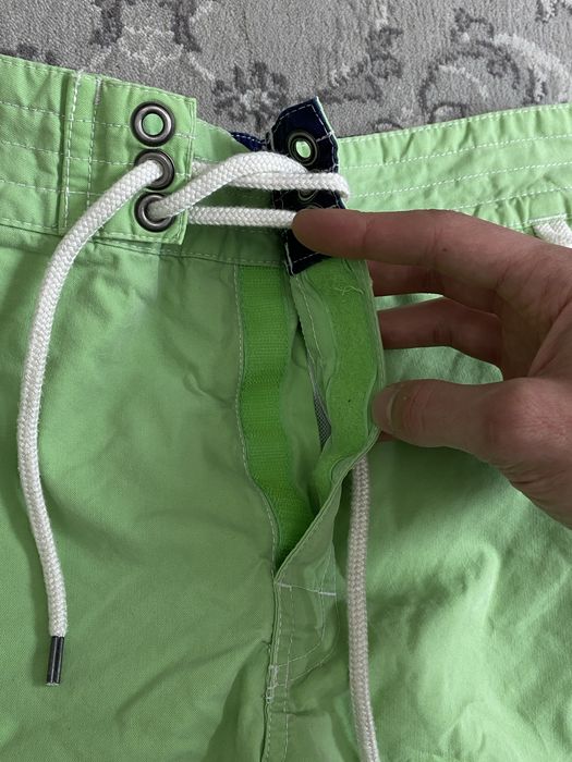 Zielone Szorty Krótkie Spodenki Kąpielówki Polo Ralph Lauren Rozmiar S