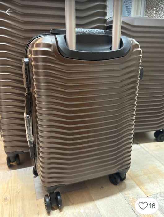 Lindo Set de 3 Malas de viagem com rodas a 360°. Novas!