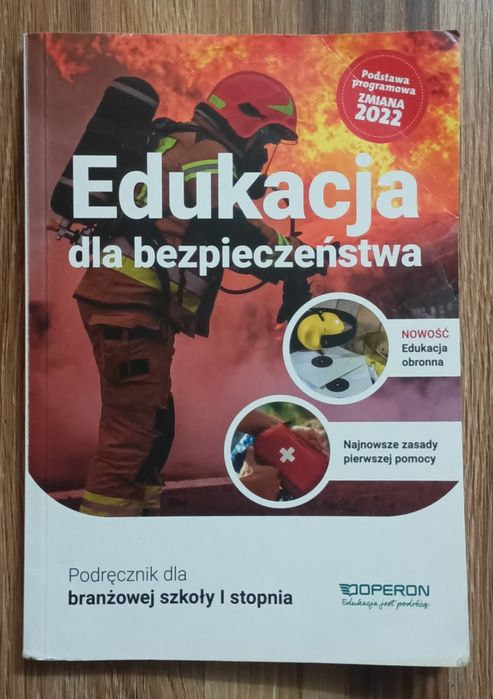 Podręcznik Edukacja dla bezpieczeństwa klasa 1, CENA 25 zł