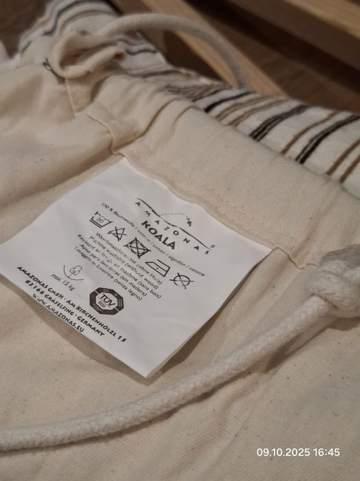 Hamak dla niemowlaka Amazonas Koala z materacykiem Sunny