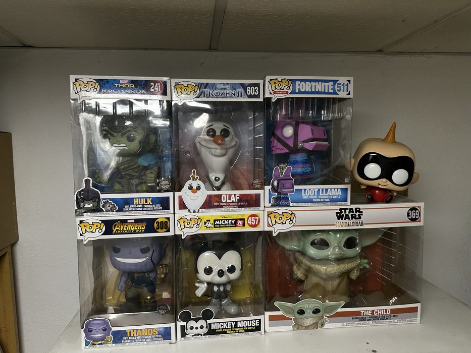 Funko Pop Grandes 10 Polegadas